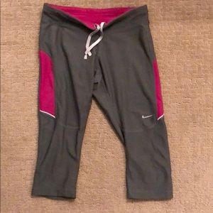 Dri-fit workout capris